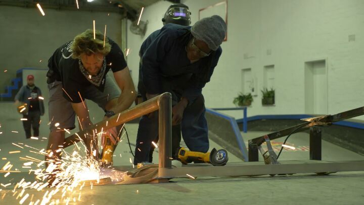 Here's a quick behind the...