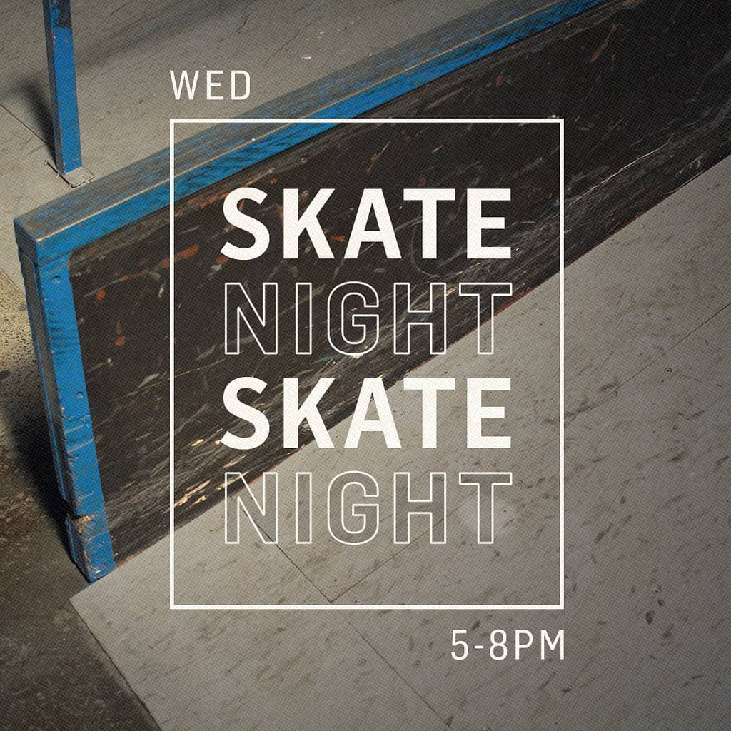 We are starting Skate Night...