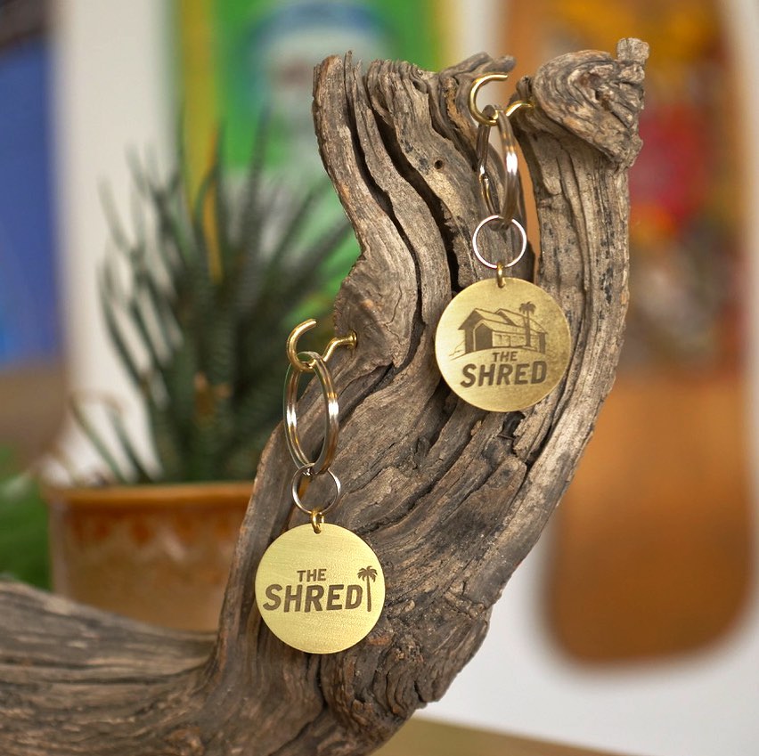New solid brass keyrings available...