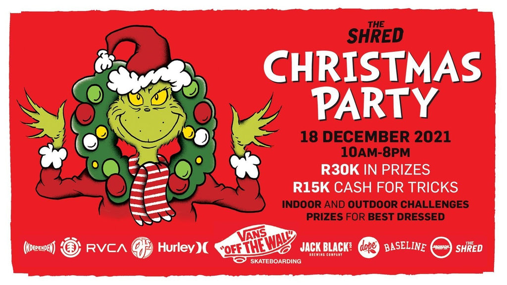 THE SHRED CHRISTMAS PARTY 2021!⠀<br...