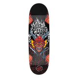 Santa Cruz Skateboards Stranger Things Hellfire Flames Skateboard Deck – 9.0”