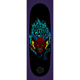 Santa Cruz Skateboards Stranger Things Hellfire Flames Skateboard Deck – 9.0”