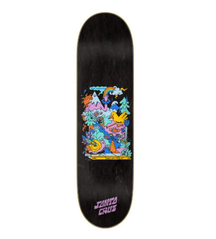 Santa Cruz Skateboards Skate Like A Girl Skateboard Deck – 8.0”