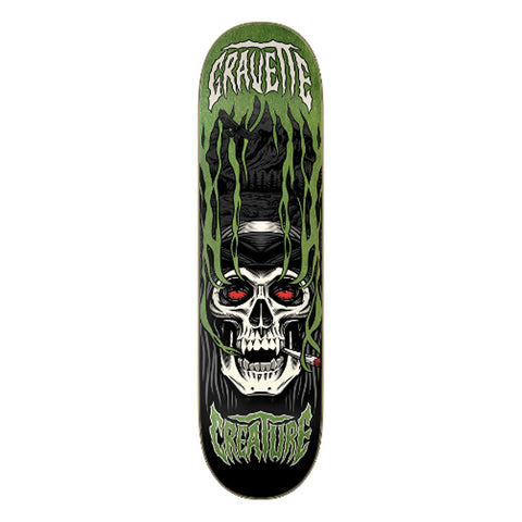 Creature Gravette Hippie Skull – 8.3" Deck
