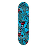 Santa Cruz Crowded Hand Blue – 8.25” Deck