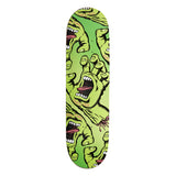 Santa Cruz Crowded Hand Green – 8.5" Deck
