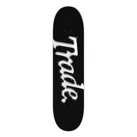 Trade Skateboarding Team Logo – 8" Deck