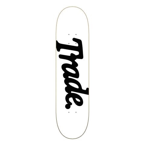 Trade Skateboarding Team Logo - 8" Deck