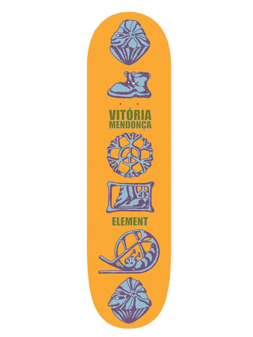 Element Skateboards Totem Vitoria Mendonca Skateboard Deck – 8.37”