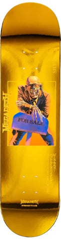 Primitive Skateboarding Megadeth Skateboard Deck – 8.125”